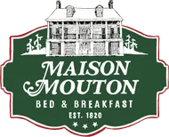 Logo of Maison Mouton Bed & Breakfast, established in 1820.